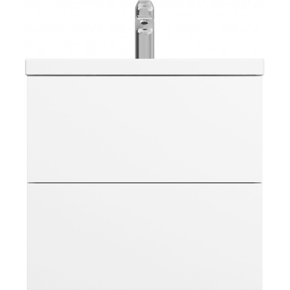 Тумба подвесная с раковиной Am.Pm Gem 60 см M90FHX06022WG, белый глянец, Цвет фасада: белый - фото, картинка 5 Тумба подвесная с раковиной Am.Pm Gem 60 см M90FHX06022WG, белый глянец, Цвет фасада: белый - фото 5