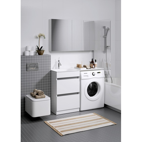 Тумба напольная с раковиной-столешницей Aqwella Forma 115 см FOR01052 L, 2 ящика - фото, картинка 7 Тумба напольная с раковиной-столешницей Aqwella Forma 115 см FOR01052 L, 2 ящика - фото 7