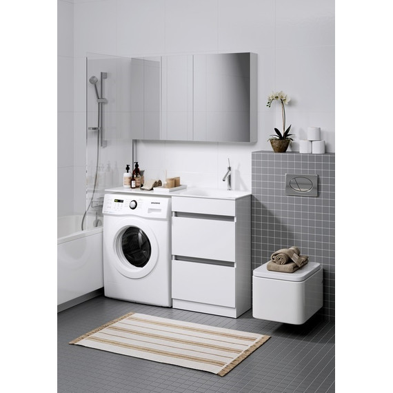 Тумба напольная с раковиной-столешницей Aqwella Forma 115 см FOR01052 R, 2 ящика - фото, картинка 7 Тумба напольная с раковиной-столешницей Aqwella Forma 115 см FOR01052 R, 2 ящика - фото 7