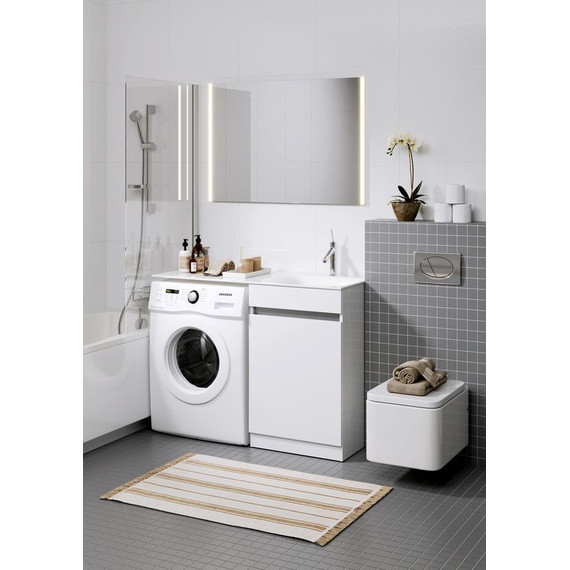 Тумба напольная с раковиной-столешницей Aqwella Forma 115 см FOR0105KR, б/к - фото 5