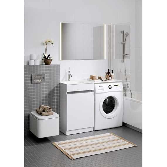 Тумба напольная с раковиной-столешницей Aqwella Forma 115 см FOR0105KL, б/к - фото 5