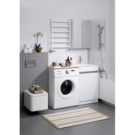 Тумба напольная с раковиной-столешницей Aqwella Forma 115 см FOR0105KR, б/к - фото 7