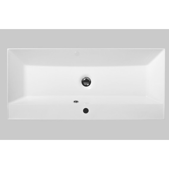 Тумба подвесная с раковиной BelBagno VITTORIA-1000-2C-SO-BL 100 см, белый - фото 6