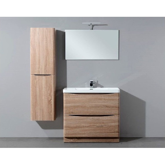 Пенал подвесной BelBagno ANCONA-N-1500-2A-SC-WO-L 40 см, левый, белый дуб - фото, картинка 2 Пенал подвесной BelBagno ANCONA-N-1500-2A-SC-WO-L 40 см, левый, белый дуб - фото 2