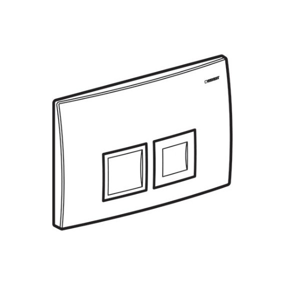 Смывная клавиша Geberit Delta 50 115.135.11.1 - фото, картинка 2 Смывная клавиша Geberit Delta 50 115.135.11.1 - фото 2