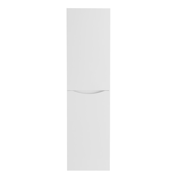 Пенал подвесной BelBagno FLY-MARINO-1500-2A-SC-BL-P-R 40 см, правый, Bianco Lucido - фото 