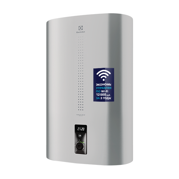 Водонагреватель (бойлер) Electrolux EWH-80 Centurio IQ 2.0 Silver - фото 