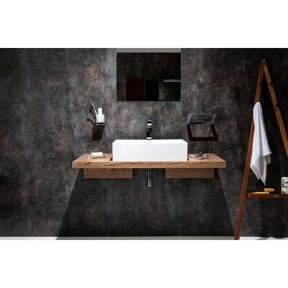 Столешница Ravak Formy L 80 см X000000836, тёмный орех - фото 6