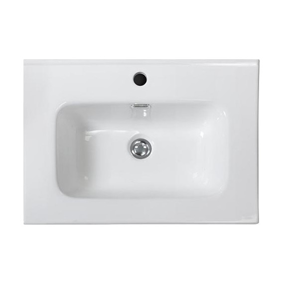 Тумба подвесная с раковиной BelBagno ETNA-700-2C-SO-RG-P 70 см, Rovere Grigio, Цвет фасада: Rovere Grigio - фото 4