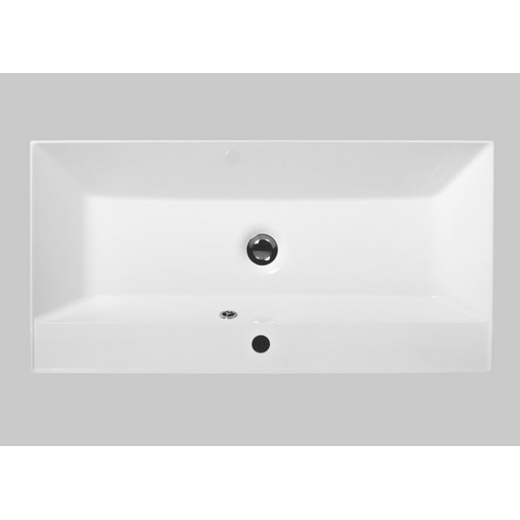 Тумба подвесная с раковиной BelBagno AURORA-900-2C-SO-BL 90 см, Bianco Lucido, Цвет фасада: Bianco Lucido - фото 8