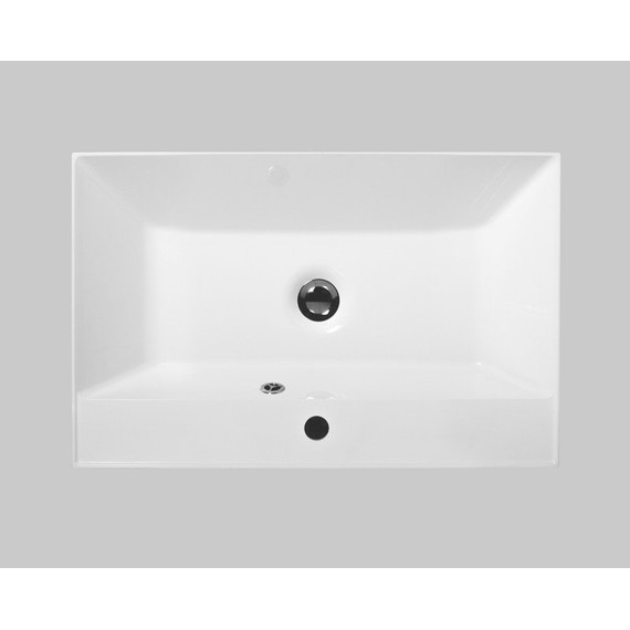 Тумба подвесная с раковиной BelBagno AURORA-600-2C-SO-RT 60 см, Rovere Tabacco, Цвет фасада: Rovere Tabacco - фото 7