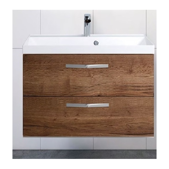 Тумба подвесная с раковиной BelBagno AURORA-700-2C-SO-RT 70 см, Rovere Tabacco, Цвет фасада: Rovere Tabacco - фото, картинка 5 Тумба подвесная с раковиной BelBagno AURORA-700-2C-SO-RT 70 см, Rovere Tabacco, Цвет фасада: Rovere Tabacco - фото 5