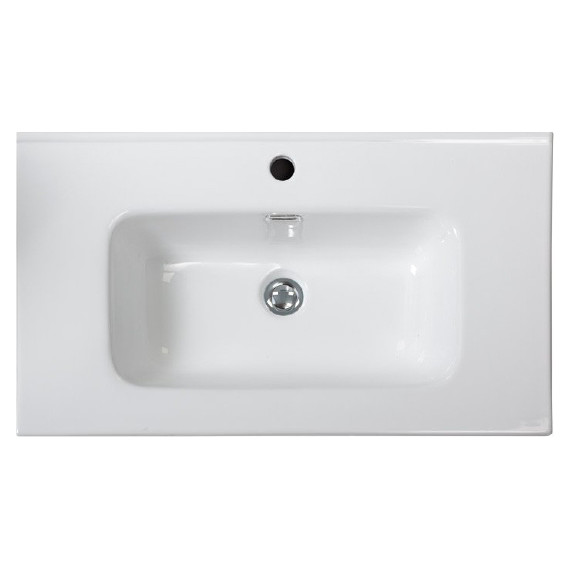 Тумба подвесная с раковиной BelBagno ETNA-900-2C-SO-WO-P 90 см, Rovere Bianco, Цвет фасада: Rovere Bianco - фото 3