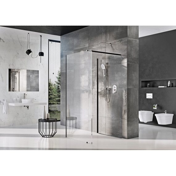 Душевое ограждение Ravak Walk-In Corner 120х80 см GW1CG4300Z1 чёрный/прозрачное - фото 3