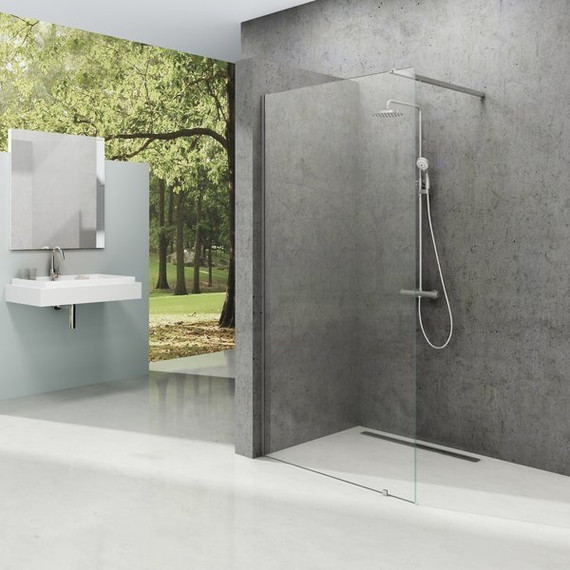 Душевая перегородка Ravak Walk-In Wall 110 см GW9WD0300Z1 чёрный/прозрачное - фото 
