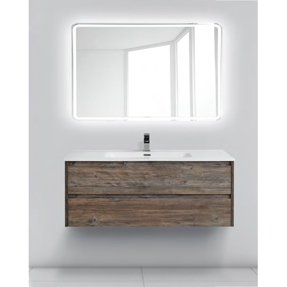 Тумба подвесная с раковиной BelBagno KRAFT-1200-2C-SO-PP 120 см, Pino Pasadena - фото 2