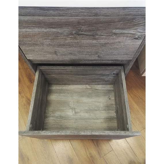 Тумба напольная с раковиной-столешницей BelBagno KRAFT-LVD-580/1200-2C-PIA-PP 120 см R, Pino Pasadena - фото 5