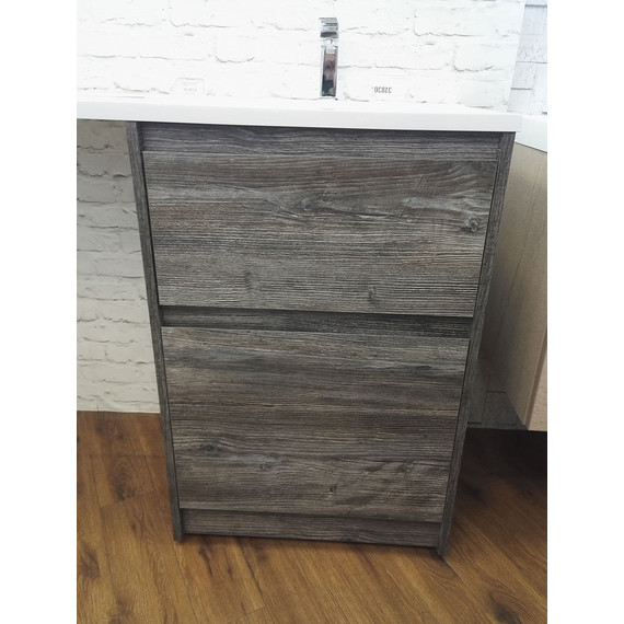 Тумба напольная с раковиной-столешницей BelBagno KRAFT-LVD-580/1200-2C-PIA-PP 120 см R, Pino Pasadena - фото 6