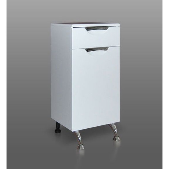 Тумба напольная Стиль 40 см L, белый - фото 2