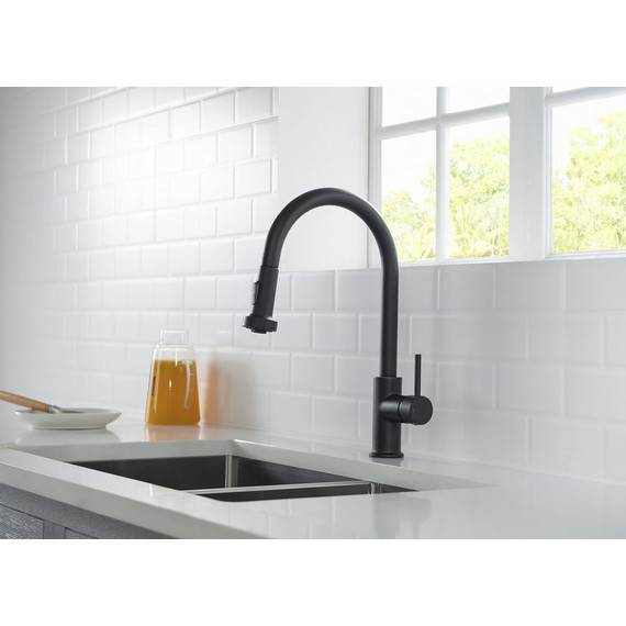 Смеситель для кухни Timo Saona 2316/03FL, черный - фото 5