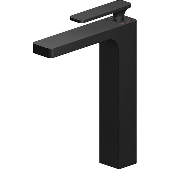 Смеситель для раковины высокий Timo Torne 4311/03F, черный - фото 4