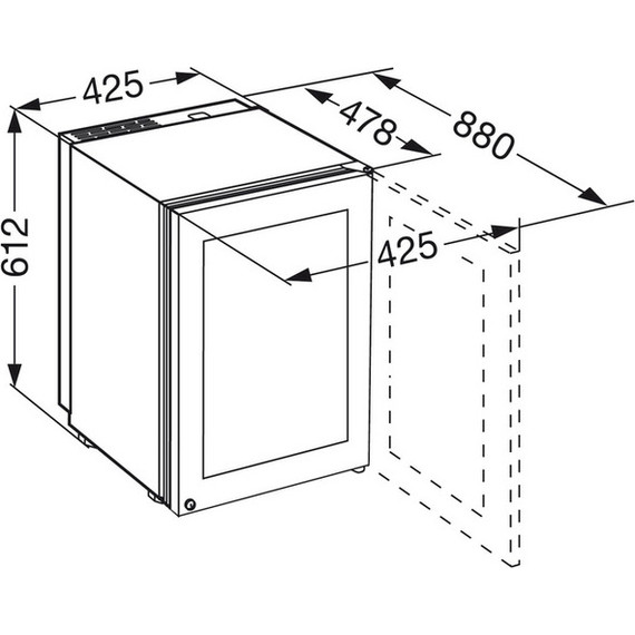 Сигарный шкаф (хьюмидор) Liebherr ZKes 453 - фото 12