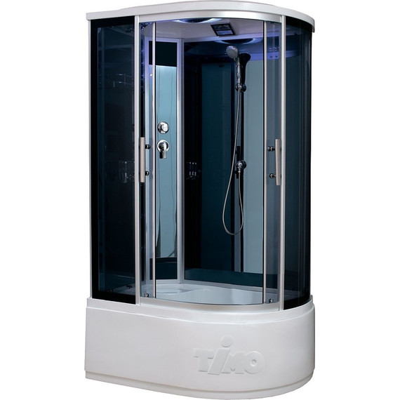 Душевая кабина Timo Standart T-1120 P L 120х85 см, хром/тонированное - фото 