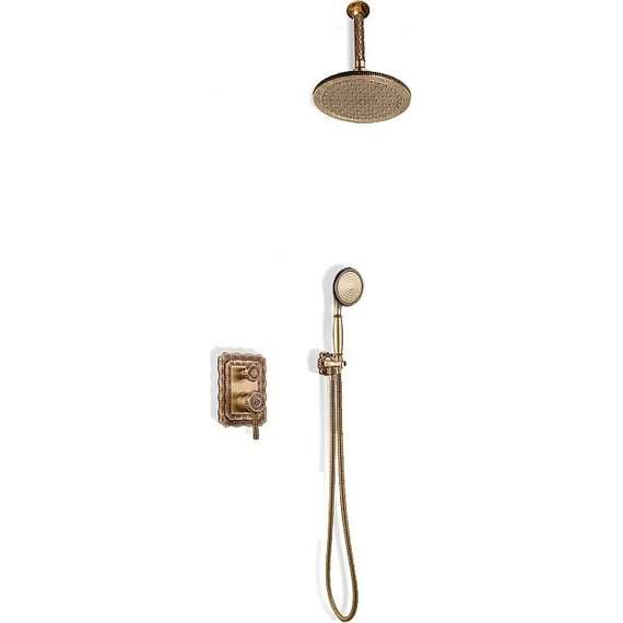 Душевая система для душа Bronze de Luxe Windsor 10138/1R, бронза - фото 
