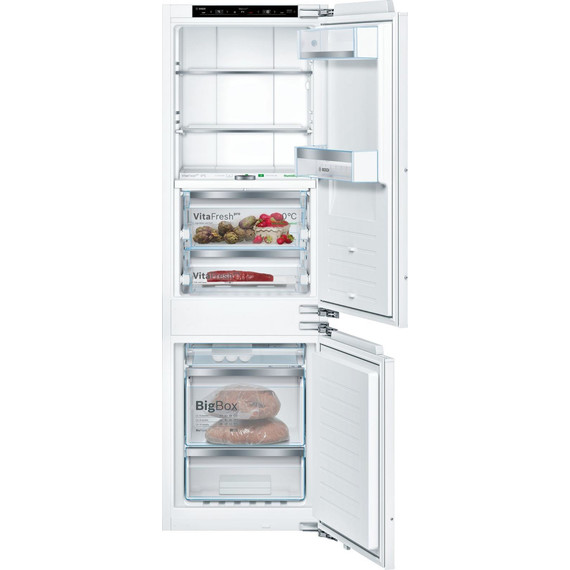 Встраиваемый двухкамерный холодильник Bosch Serie 8 KIF86HD20R - фото 