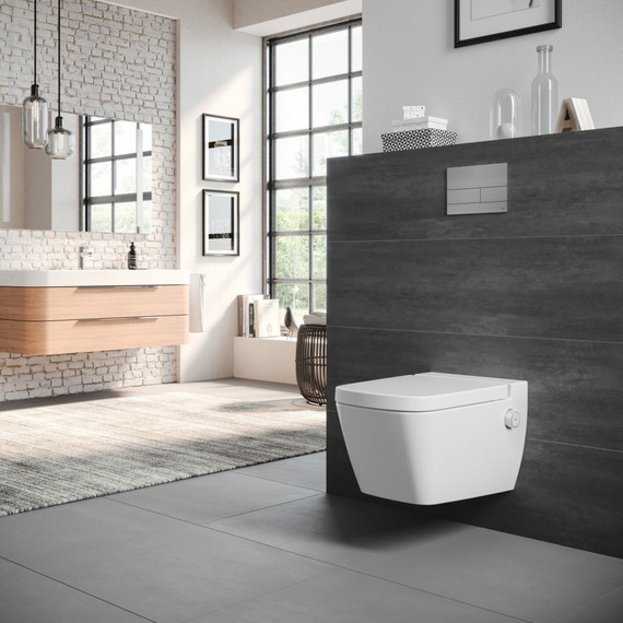 Унитаз-биде подвесной безободковый TECEone 9700200 - фото, картинка 2 Унитаз-биде подвесной безободковый TECEone 9700200 - фото 2