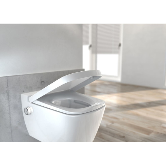 Унитаз-биде подвесной безободковый TECEone 9700200 - фото, картинка 6 Унитаз-биде подвесной безободковый TECEone 9700200 - фото 6