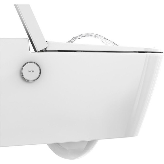 Унитаз-биде подвесной безободковый TECEone 9700200 - фото, картинка 7 Унитаз-биде подвесной безободковый TECEone 9700200 - фото 7