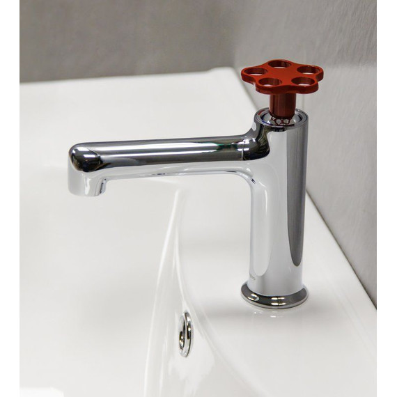 Смеситель для раковины BelBagno Roso ROS-LVM-CRM - фото, картинка 2 Смеситель для раковины BelBagno Roso ROS-LVM-CRM - фото 2