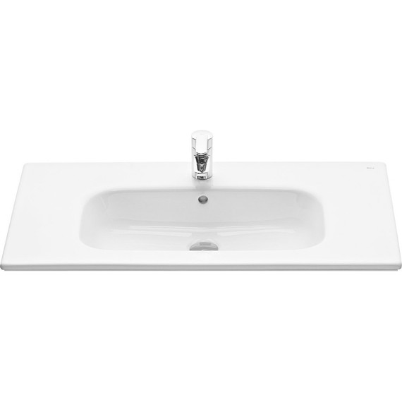 Тумба подвесная с раковиной Акватон Ривьера 80 см 1A2390K1RVX20, белый - фото 6