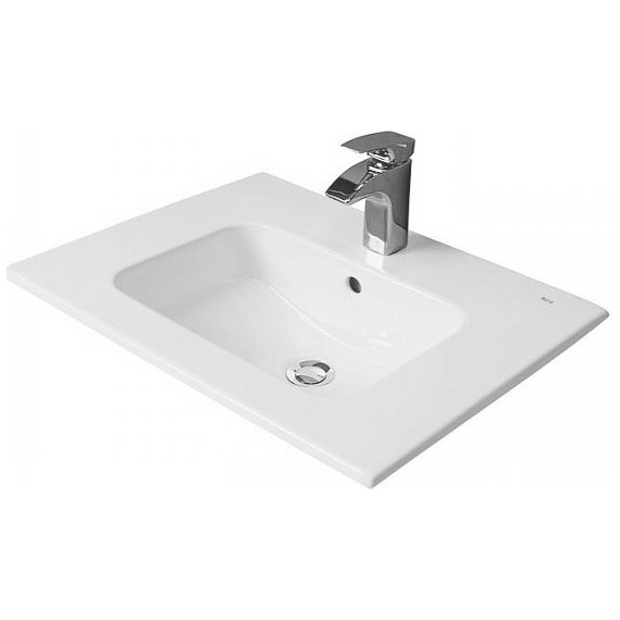 Тумба подвесная с раковиной Акватон Ривьера 60 см 1A2388K1RVX20, белый - фото, картинка 6 Тумба подвесная с раковиной Акватон Ривьера 60 см 1A2388K1RVX20, белый - фото 6