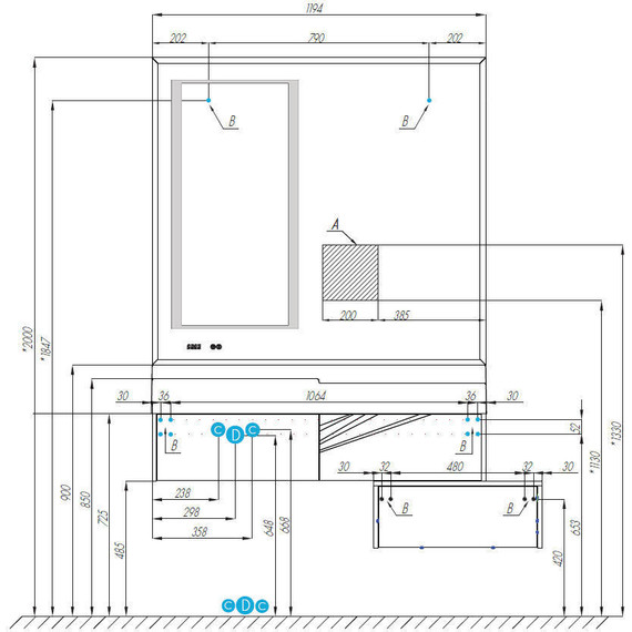 Тумба подвесная с раковиной Акватон Сакура 120 см 1A2197K1SKW80, белый/ольха наварра - фото, картинка 7 Тумба подвесная с раковиной Акватон Сакура 120 см 1A2197K1SKW80, белый/ольха наварра - фото 7