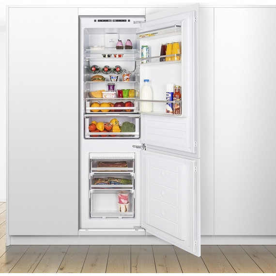 Встраиваемый двухкамерный холодильник Maunfeld MBF177NFFW - фото, картинка 12 Встраиваемый двухкамерный холодильник Maunfeld MBF177NFFW - фото 12