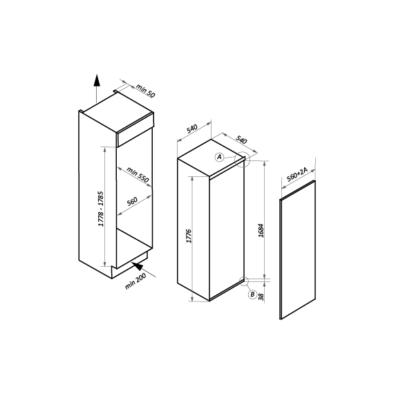 Встраиваемый морозильник Maunfeld MBFR177NFW - фото 10