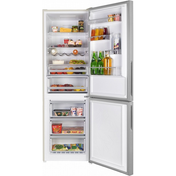 Двухкамерный холодильник Maunfeld MFF185NFBG - фото 2