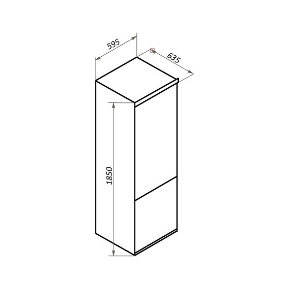 Двухкамерный холодильник Maunfeld MFF185NFW - фото 12