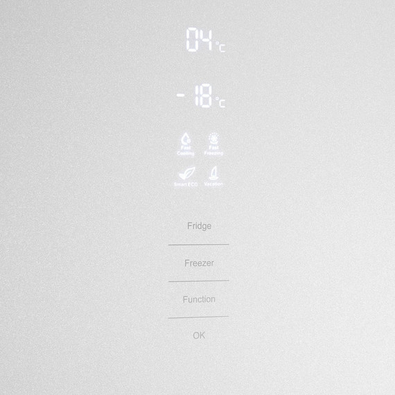 Двухкамерный холодильник Maunfeld MFF185NFW - фото 6