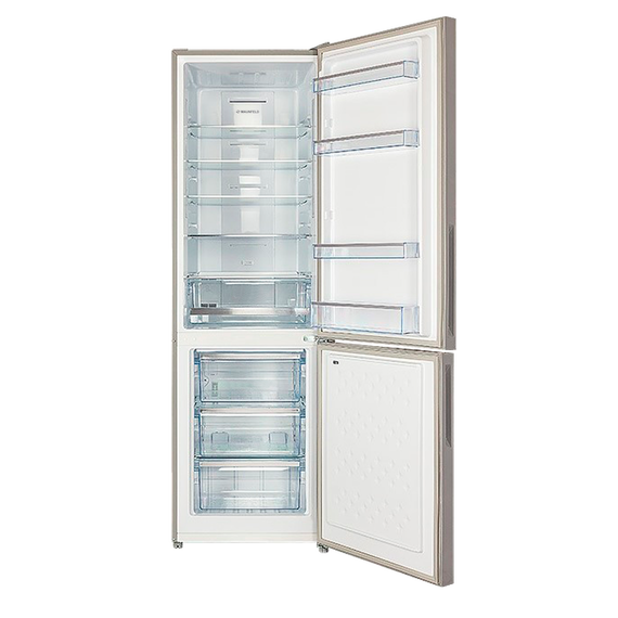 Двухкамерный холодильник Maunfeld MFF200NFBG - фото 2