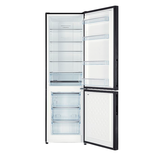 Двухкамерный холодильник Maunfeld MFF200NFB - фото 2