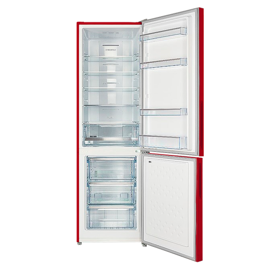 Двухкамерный холодильник Maunfeld MFF200NFR - фото 2
