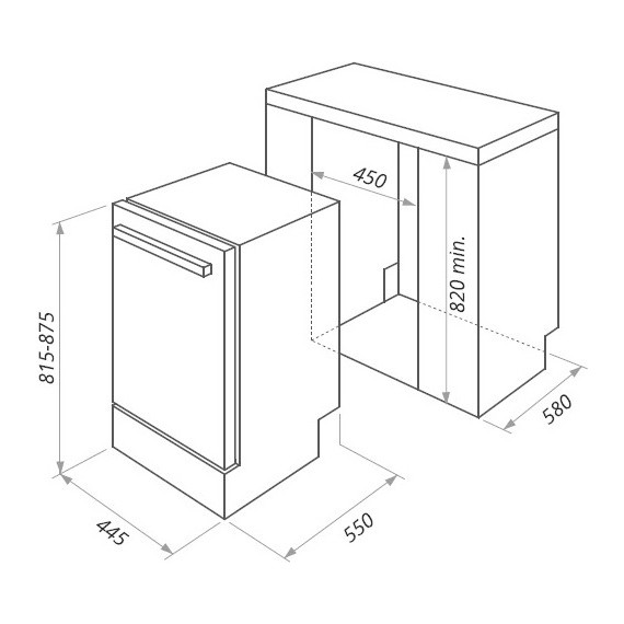 Встраиваемая посудомоечная машина Maunfeld MLP-08IMR - фото 2