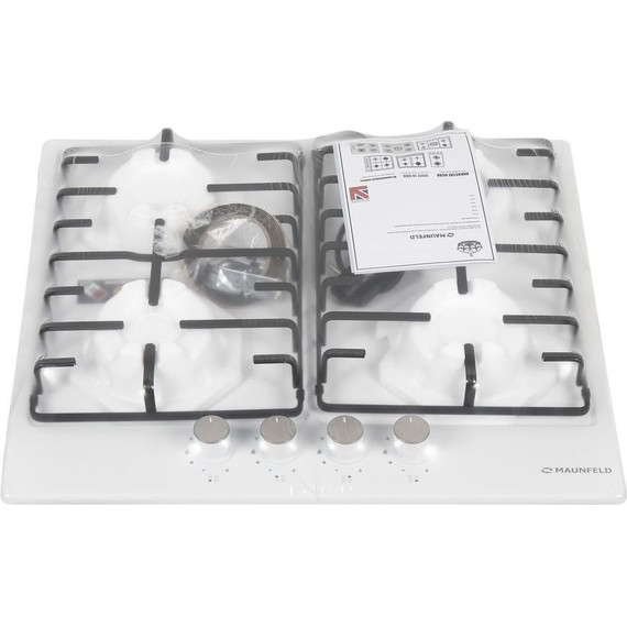 Газовая варочная поверхность Maunfeld EGHE.64.3EW/G - фото 5