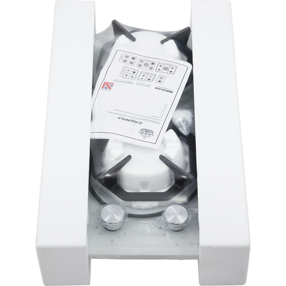 Газовая варочная поверхность Maunfeld EGHG.32.2CW/G Domino - фото 16