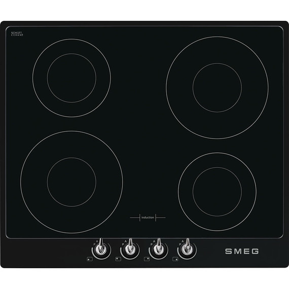 Индукционная варочная панель Smeg Victoria SI964NM - фото 