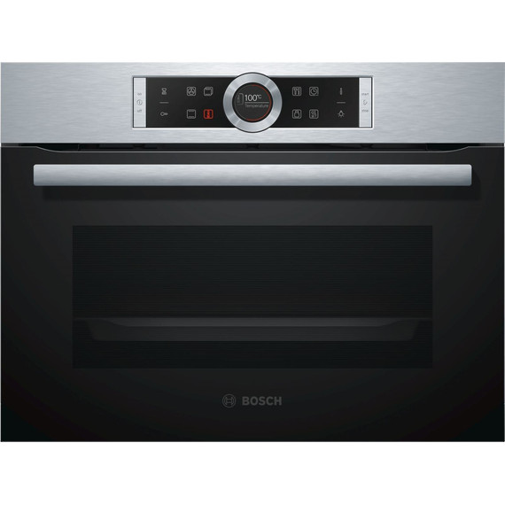 Встраиваемый электрический духовой шкаф Bosch Serie 8 CBG633NS3 - фото 