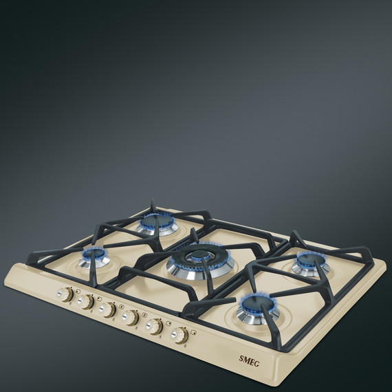 Газовая варочная поверхность Smeg Cortina SR775PO - фото 3
